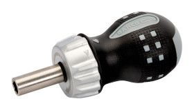 Wkrętak z uchwytem do końcówek Prosta Bahco długość ostrza: 68 mm Wkrętak Stubby