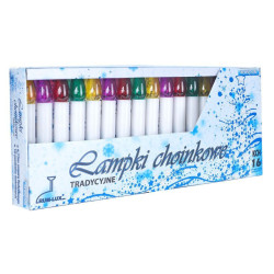 Lampki choinkowe KCH-3 białe 3W żarówkowe tradycyjne biała oprawa legenda PRL 16-żarówek