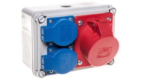 Zestaw Gniazd 16A/5P 2Xgs Ip54 M20 9769116W