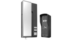 Domofon Eura Adp-30A3 Uno Grafitowo-Srebrny