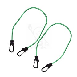 Ściągacz guma 8mm 1,0m ziel.Vorel 82322 2szt