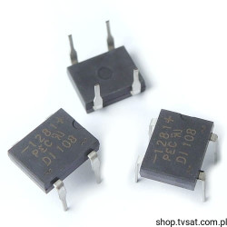 DI108 800V 1A Diode Bridges DIP8-4 DIOTEC