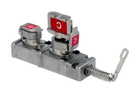 Przełącznik blokady bezpieczeństwa 440T-MDALE100C0D Śruba Tak Stal nierdzewna Klucz 119mm 48.5mm 27.4mm +200°C