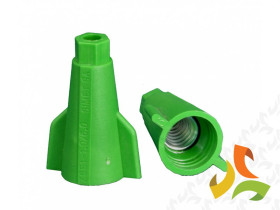 Złączka skrętna ZSE 1-1.0/6.0 zielona dla przewodów o przekroju od 1-6 mm2 43814205 SIMET