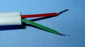 KAB.PŁASKI KP-2/100 1-PARA BIAŁY 819