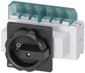 Rozłącznik bezpieczeństwa w obudowie 6-biegunowy-biegunowy 25A Siemens Montaż panelowy 9,5kW