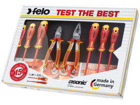 Zestaw wkrętaków Ergonic VDE + szczypce 8szt. FL41398517 FELO