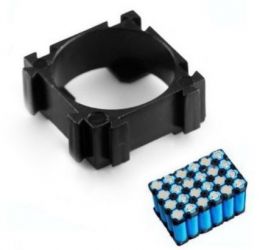 Uchwyt mocujący na ogniwa 1x 18650 holder (10 szt)