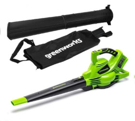 Dmuchawa/odkurzacz akumulatorowy 2x24V 280km/h, bez akumulatorów GD24X2BV 2405307