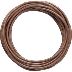Quadrios 25CW076 Wire LiFY 1.0 mm&#xB2; Brown 3 m Harmonised Control Cable