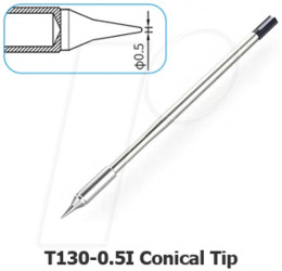 T130-0.5I Soldering tip T130-0.5ID for KOLBEN GT-Y130