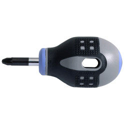 Bahco Ergo BE-8801 Pozidriv&#xAE; Chubby Screwdriver PZ1 25mm