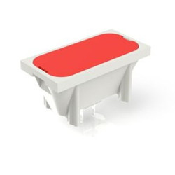 Klosz do przycisku dotykowego 30mA 9.5mm Na stałe