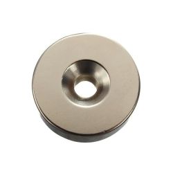 Magnes neodymowy MW 18x5 pierścieniowy z otworem 10/5 / N38 / Mag097