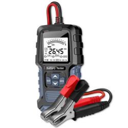 Qoltec Cyfrowy tester akumulatora z wyświetlaczem LCD 12V 24V 3Ah-250Ah