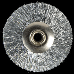 28952 Steel brushes, wheel shape, 5 pieces