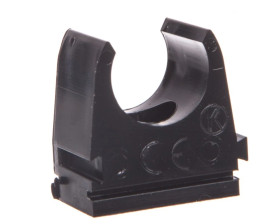 Uchwyt rurowy UV fi16mm czarny 5316EHF FB /10szt./