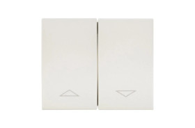 SISTENA LIFE Klawisz żaluzjowy podwójny pearl 771514