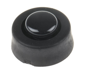 Podstawka antywibracyjna średnica 15mm wysokość całkowita 6mm Nóżka gumowa wysokość stopki 6mm