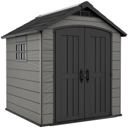 Keter 249198 Premier Shed Grey 7.5 x 7ft