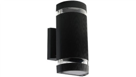 Lampa Elewacyjna, Kinkiet Dwukierunkowy Półokrągła 2Xe27 V-Tac Vt-967