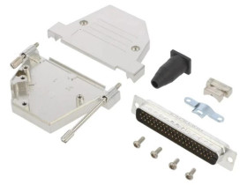 DTSL-RGLJSS-62MHSL D-Sub HD męskie kątowe 45 lutowanie na przewód PIN 62