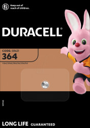 067790 Silver oxide button cell, 364, SR60, 1.5 V, pack of 1