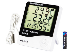 TERMO-HIGROMETR BLOW TH308 STACJA POGODY