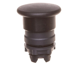 Główka przyc. grzyb. O 22, zatrzym. awar. czarna O 40mm z sam. powr. ZB5AC2