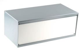 Obudowa urządzeń elektronicznych Stal walcowana na zimno wysokość zew: 159 mm szerokość zew: 197 mm długość zew: 406 mm