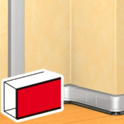 Pokrywa 130x 2000mm szary DLP 130 ALU 011112 /4x2m/