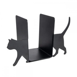 Podpórki do książek Spacerujący kot Zestaw