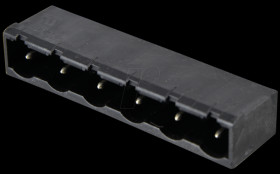 31264106 Pin header for term. 6-pin, spacing:7.62, straight