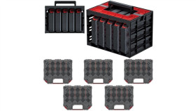 Szafka Z 5X Organizer Z Przegrodami Na Narzędzia I Akcesoria 390X284x60mm...