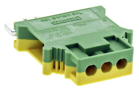 Listwa zaciskowa uziemienia 12→ 4 AWG żyły: 2 Zielony/żółty Wkręcane 101A Phoenix Contact