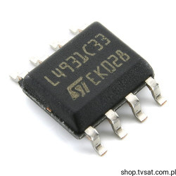 L4931CD33-TR 3.3V 0.1A Low Drop Reg. Reset SMD-SO8 STM