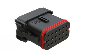 Złącze samochodowe 18-pinowe Amphenol Industrial 3-rzędowe Żeński 13A AT16 Złącze