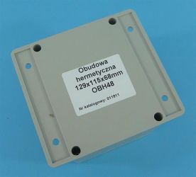 OBH-48 OBUDOWA HERMET.129x115x68mm