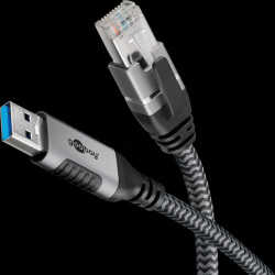 70692 Network adapter, cable, USB 3.0 type A, Gigabit Ethernet, 5 m