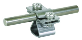 Wspornik DEHNhold do drutu 8-10 mm, z gwintem wewn. M8, NIRO 274110