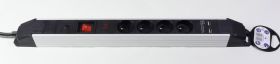 Listwa antyprzepięciowa 2x USB 4x gniazdo sieciowe 16A 3m