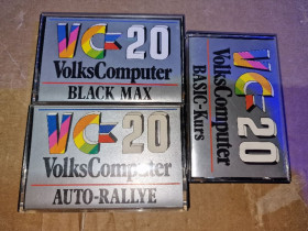 Game Bundle Tape - 3x - Black Max/Basic