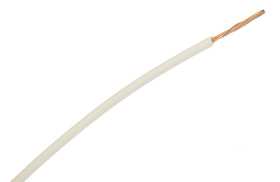 Przewód samochodowy 1 mm² Biały TE Connectivity 50 V dł. 100m 19/0,26 mm +150°C