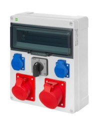 RS 13-MOD 0-1 2X2P+Z, 3P+N+Z 16A, 3P+N+Z 32A