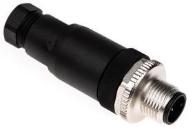 Złącze okrągłe 4-pinowe M12 Kabel Wtyk BALLUFF Męski IP67 BCC06M4