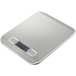Sygonix SY-5771534 Kitchen scales Digital 5 kg Silver stainless steel 180x140x