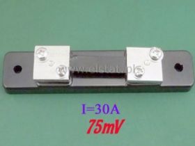 Bocznik pomiarowy 30A 75mV