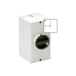 Kraus & Naimer KG32.T103/40.KL51V Disconnector Lockable 32A 1x90° Black
