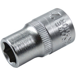 Faithfull FAISOC1212Q Hex Socket 1/2in Drive 12mm