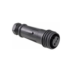 Bulgin PX0921/03/S 900 Series Buccaneer 3 Pole Inline Cable Connector Socket